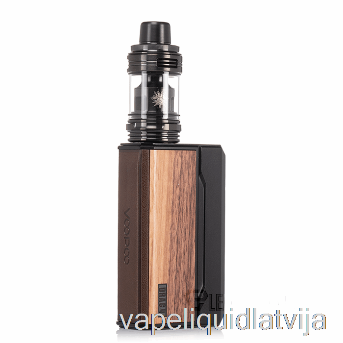 Voopoo Drag 4 177w Starta Komplekts Melns + Valriekstu Vape šķidrums